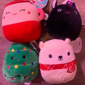 Squishmallow Holiday Bundle 5”